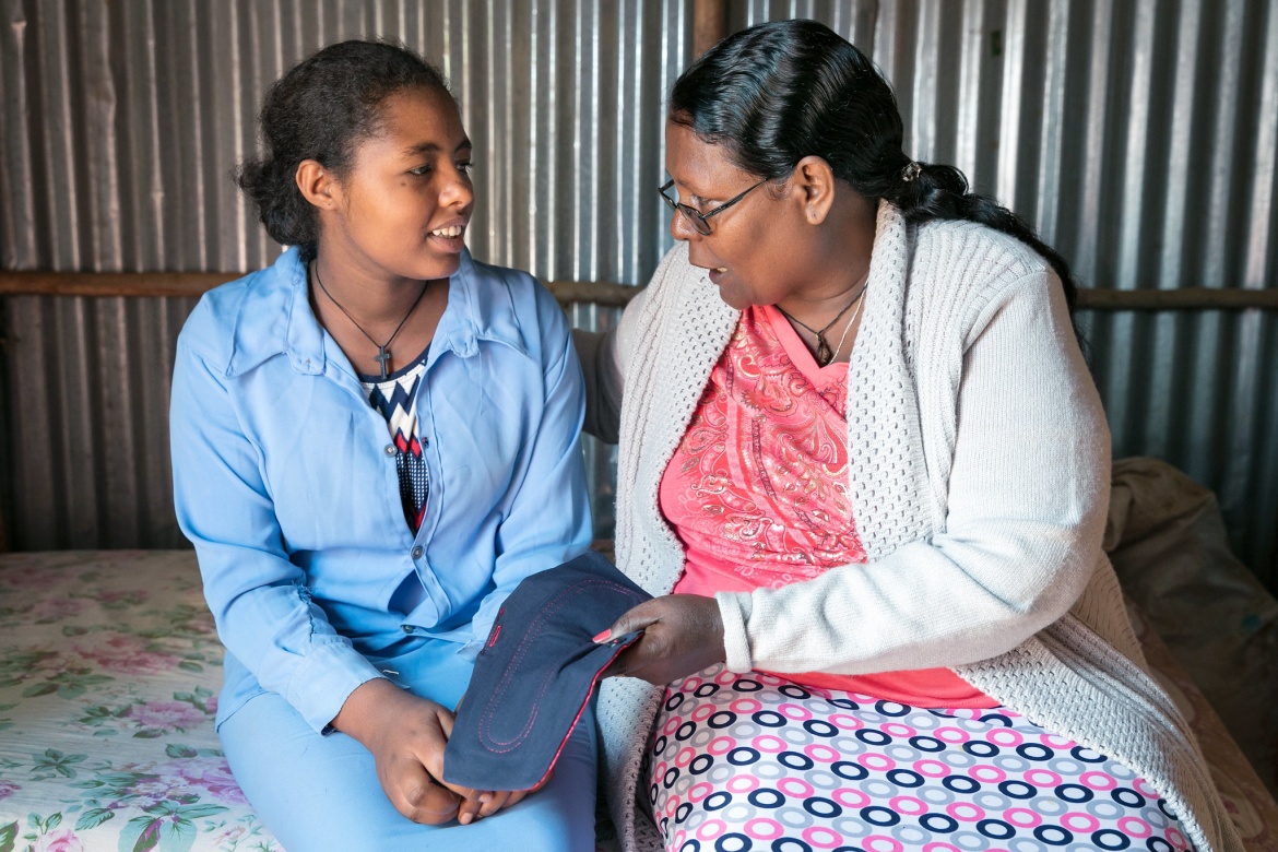 To improve girls’ attendance, the Meskerem School has also built a private space where girls can manage their period in a comfortable way. This step has helped curb menstrual-related absenteeism.