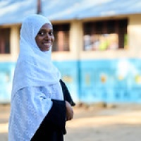Kijakazi Khamis Fakiri, Teacher, Kikaangoni TuTu Centre, Zanzibar. Credit: GPE/Translieu/Feruzi