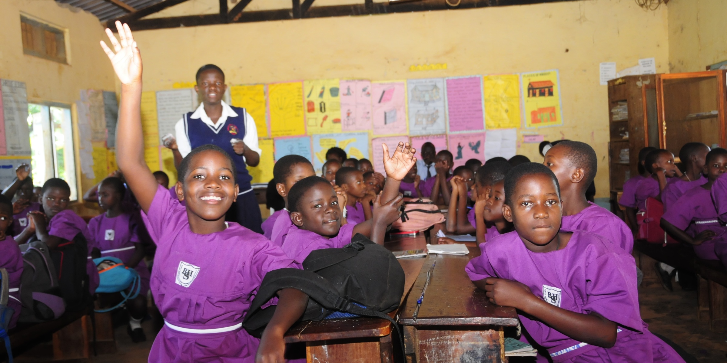 School children in Uganda. Credit: UTSEP/MoES Uganda/GPE