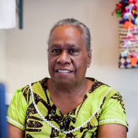 Joplin Tambe, Fainance Officer, Ministry of Education and Training. Credit: GPE/Arlene Bax