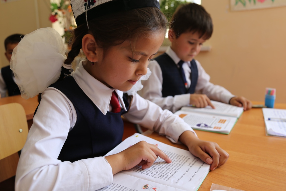 Ridaki District, School #181. Tajikistan, May 2017. Credit: GPE / Carine Durand