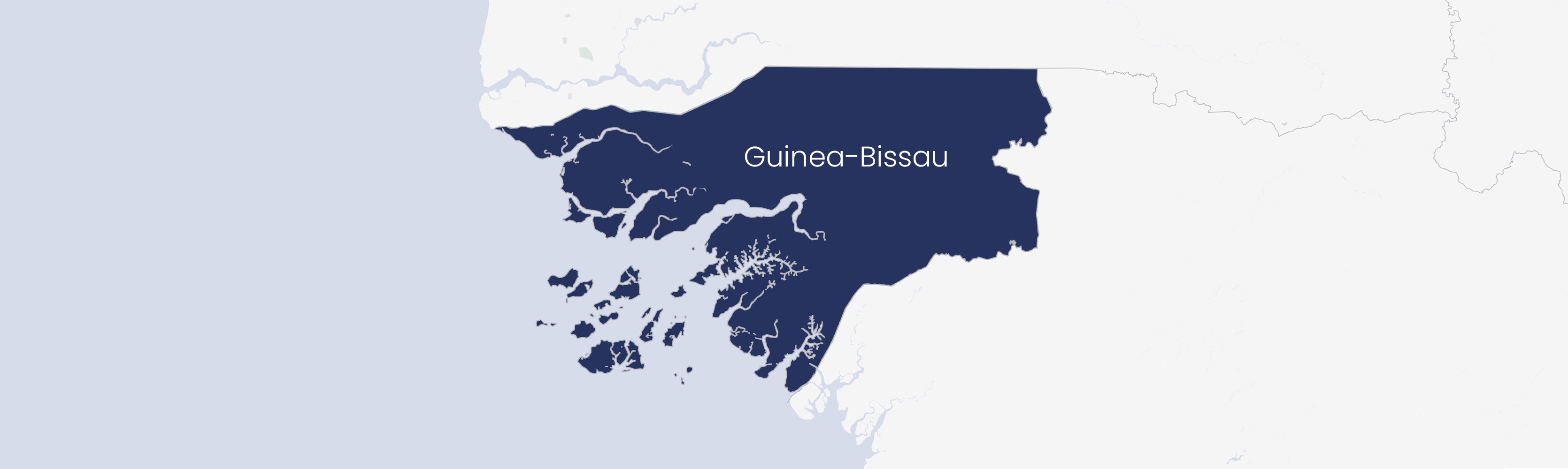 Map of Guinea-Bissau Map of Guinea-Bissau