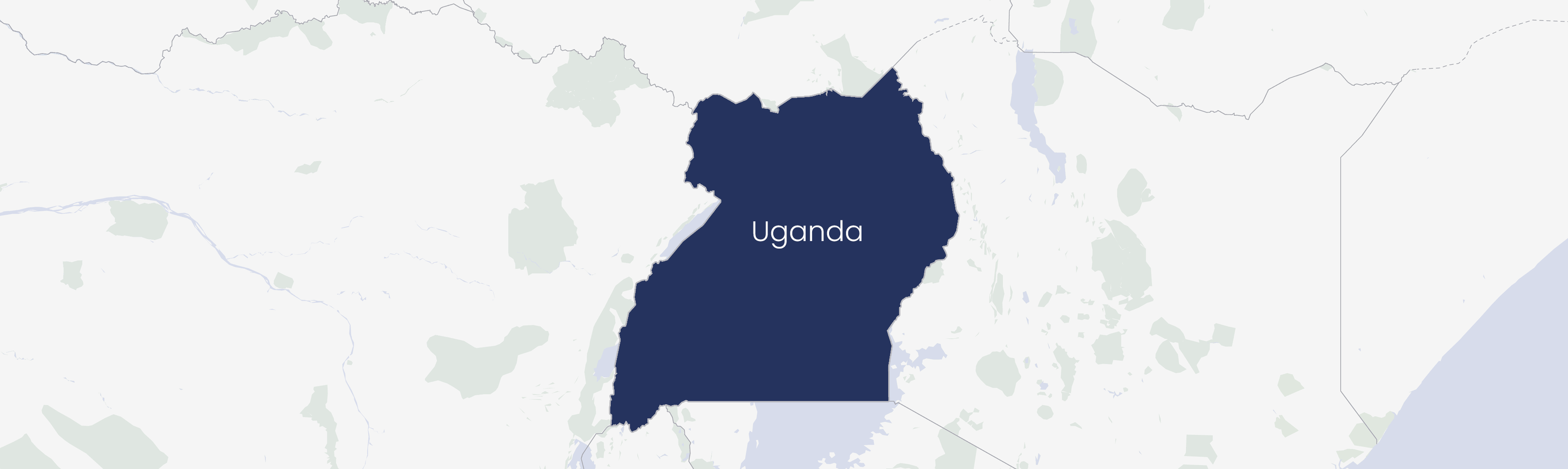 Map of Uganda Map of Uganda